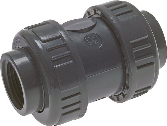 PVC Check Valve Rp 1'' 0.012-16bar (0.17-232psi)