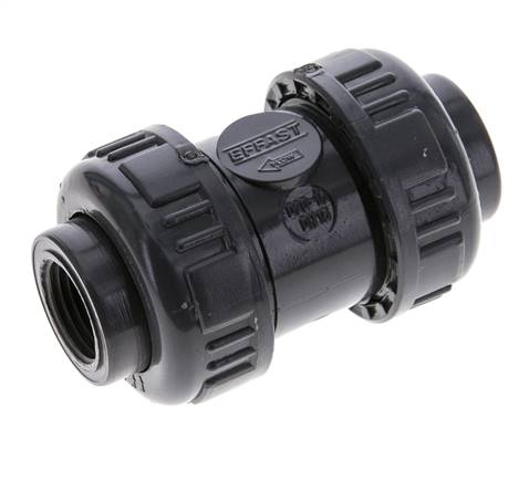 PVC Check Valve Rp 1/2'' 0.012-16bar (0.17-232psi)