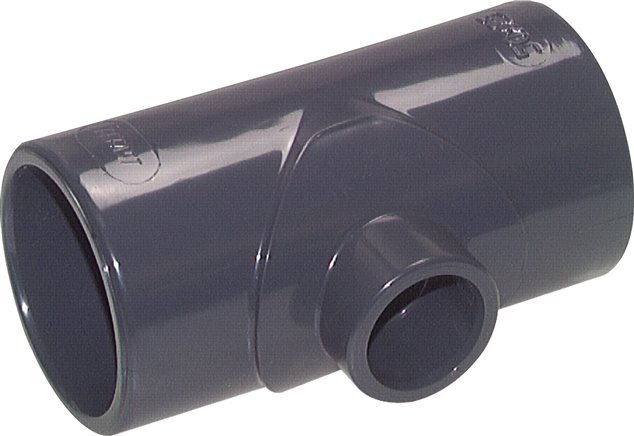 Racor en T reductor de PVC de 40 a 32 mm [2 piezas]