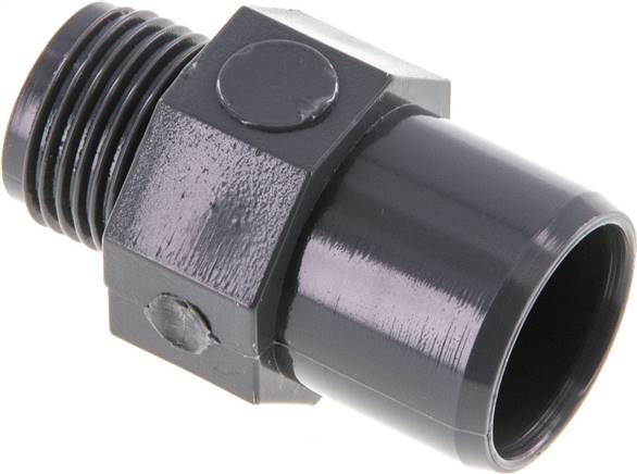 Raccord PVC Femelle Socket 16x20mm x Mâle G 3/8'' [5 Pièces]