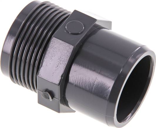 PVC-Fitting Buchse 32x40mm x Stecker G 1 1/4'' [5 Stück]