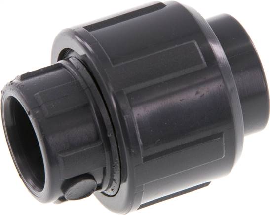 PVC Union Fitting Socket 16x34mm EPDM [2 Pieces]