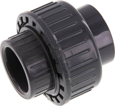 Raccord union PVC femelle 25x54mm EPDM [2 Pièces]