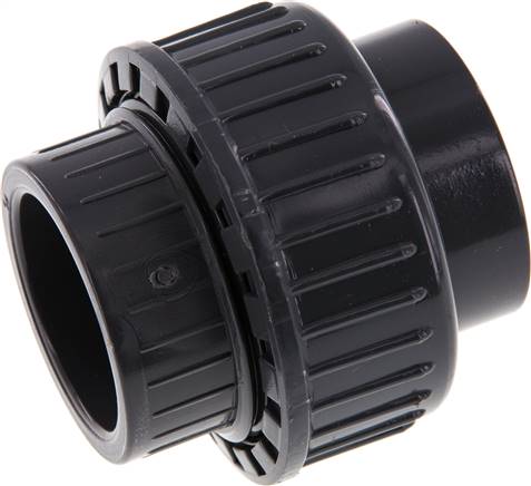 PVC Union Fitting Socket 32x61mm EPDM [2 Pieces]