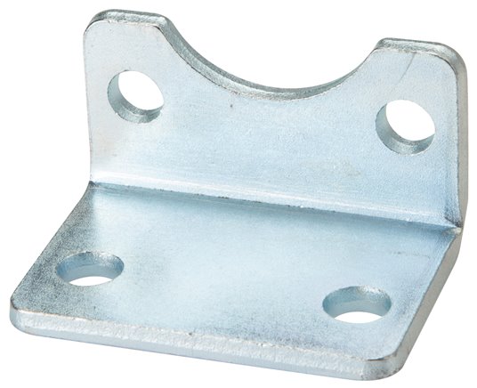 Foot Mount 16 mm ISO 21287 Zinc plated steel