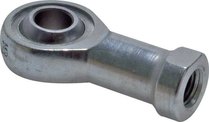 Spherical Rod-end M6 Female Zinc plated steel