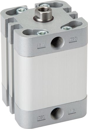 ISO 21287 Compact Double Acting Cylinder 100-80mm - Magnetic