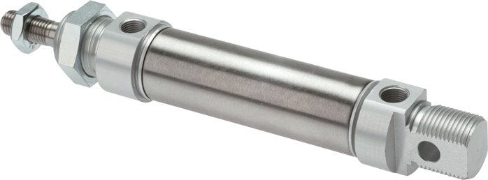 ISO 6432 Round Double Acting Cylinder 12-25mm - Magnetic