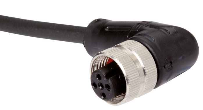 Connection Line Connector M12 5m