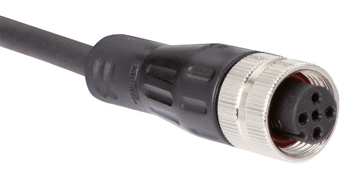 Aansluiting Lijnconnector M12 3m