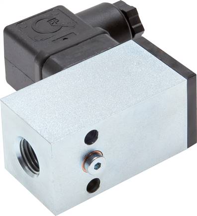 interruptor de presión de acero SPDT de 1 a 10bar con brida y conector DIN-A de 1/4'' de 250VAC