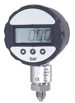 Digital Pressure Gauge -1..0bar (-15psi) Turn-off 4min Class 0.5
