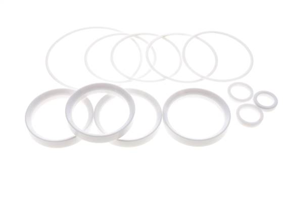 Kit de Réparation pour Vanne à Bille à Brides DN80 à 3 Voies en Acier Inoxydable