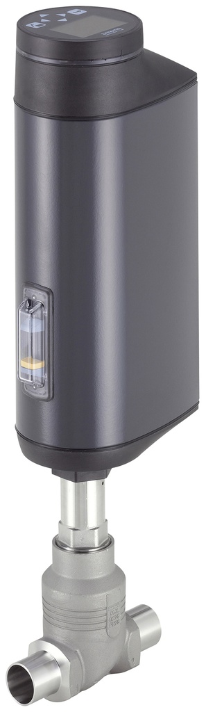 Válvula de Globo Eléctrica de Acero Inoxidable NC Controlador de Posición de Extremo Soldado de 1 1/2 Pulgada - 3361 - 289871