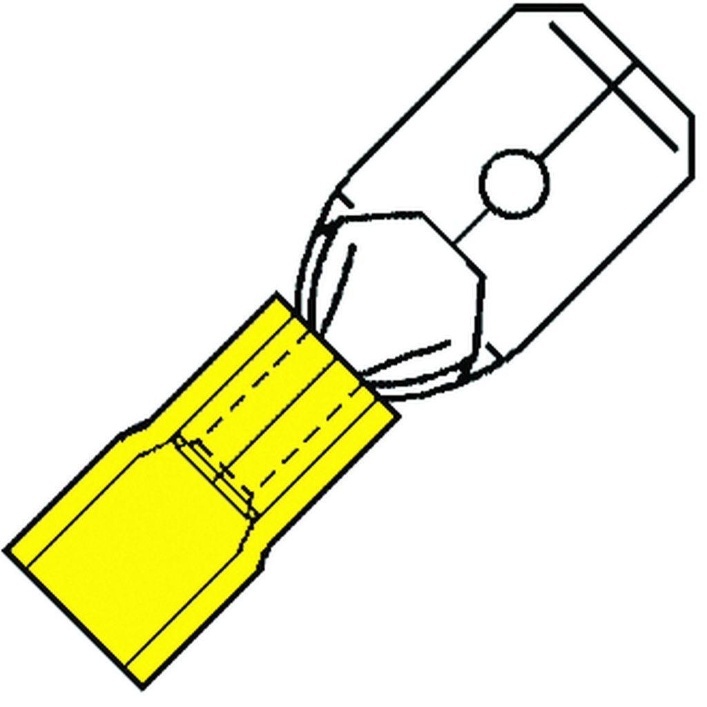 Conector Conductor Circular/plano Klemko SP - 100990 [100 Piezas]