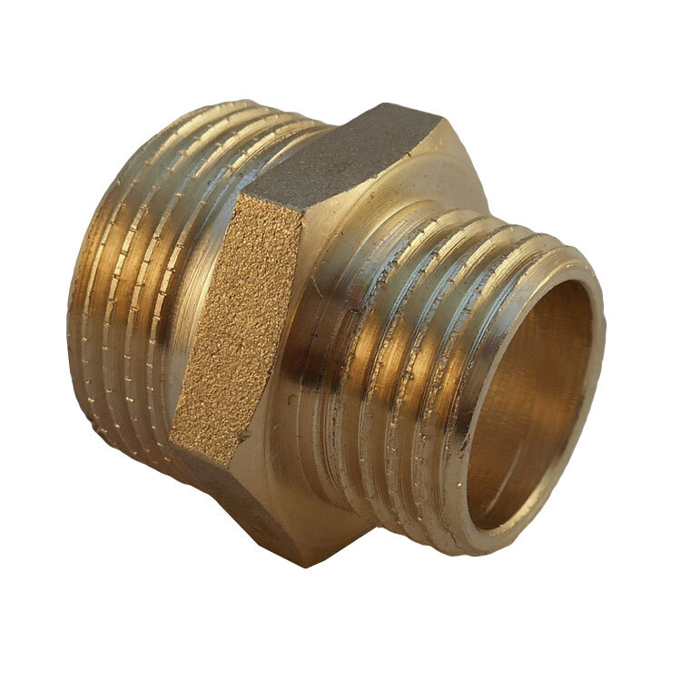 G3/4''xG1/2'' Borstnippel Verloop M/M