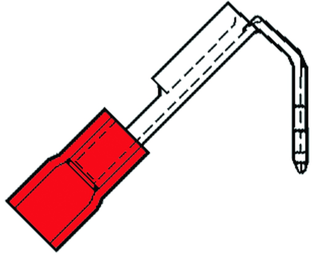 Klemko SP Rund-/Flachsteckverbinder - 100120 [100 Stück]