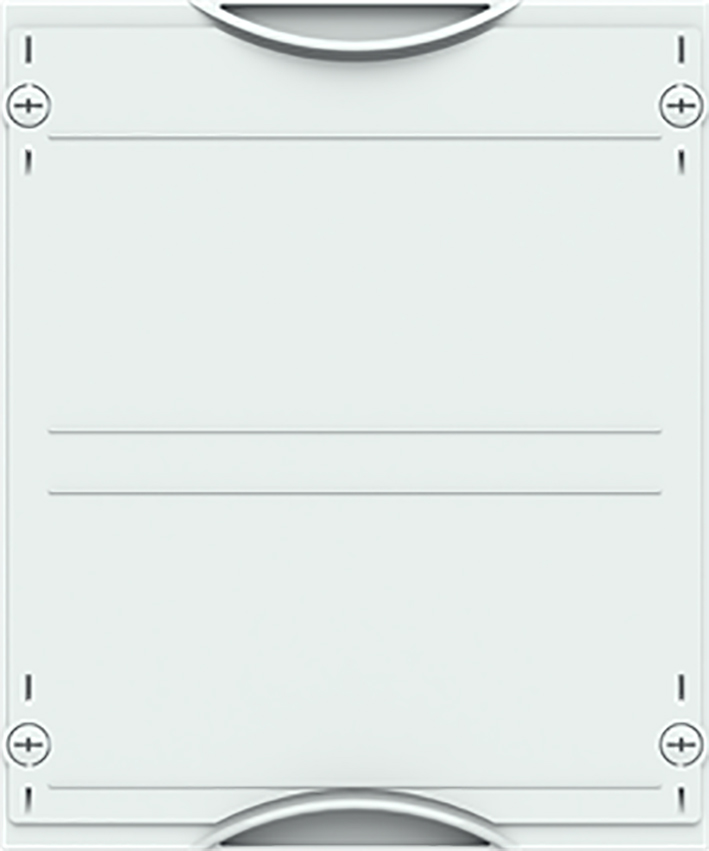 ABB Comfortline, Twinline, Triline Unidad empotrada vacía - 2CPX041683R9999