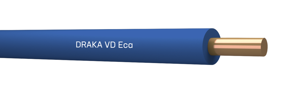 Fil d'installation Draka VD - 802841F3 [100 Mètres] - Section nominale du conducteur: 10 mm2