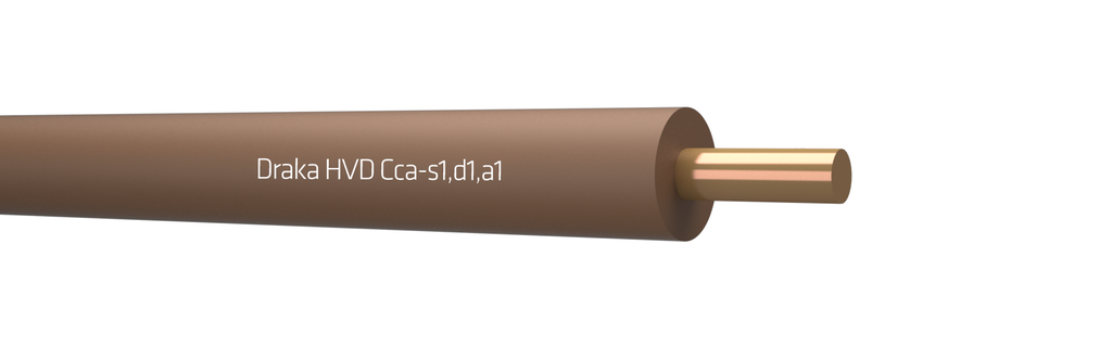 Fil d'installation Draka HVD - 823019D3 [100 Mètres] - Section nominale du conducteur: 2.5 mm2