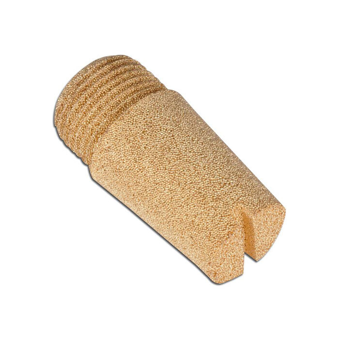 Pneumatic muffler sintered bronze R3/8''