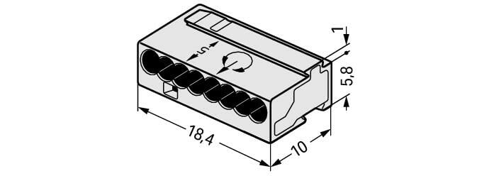 Pince à Souder Wago Micro - 243-308 [50 Pièces]