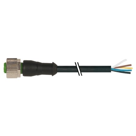 Cable sensor/actor MURR con conector - 7000-12241-6150500