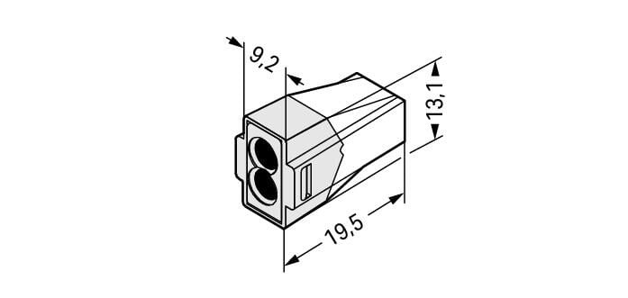 Abrazadera Para Soldar Wago - 773-602 [100 Piezas]