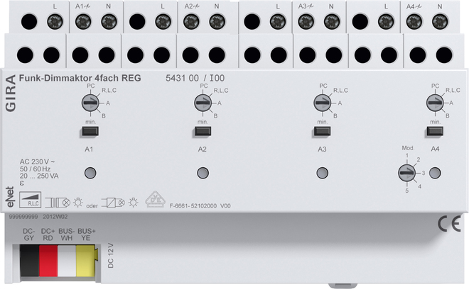 Gira ENet Dimactor Bus Systeem - 543100