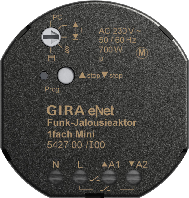 Sistema De Bus De Actuador De Persianas Gira ENet - 542700