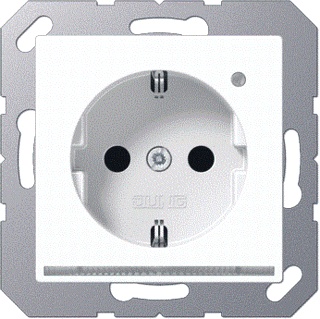 Caja De Enchufes De Pared Jung (aparamenta WCD) (Enchufe Europeo) - A1520-OWWLNW