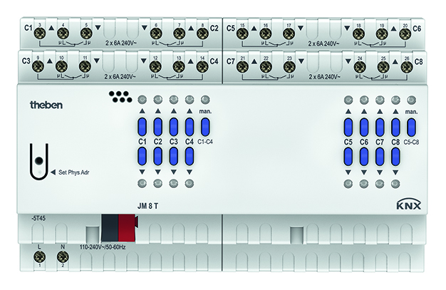 Sistema De Bus De Actuador De Persianas Theben JM - 4940255