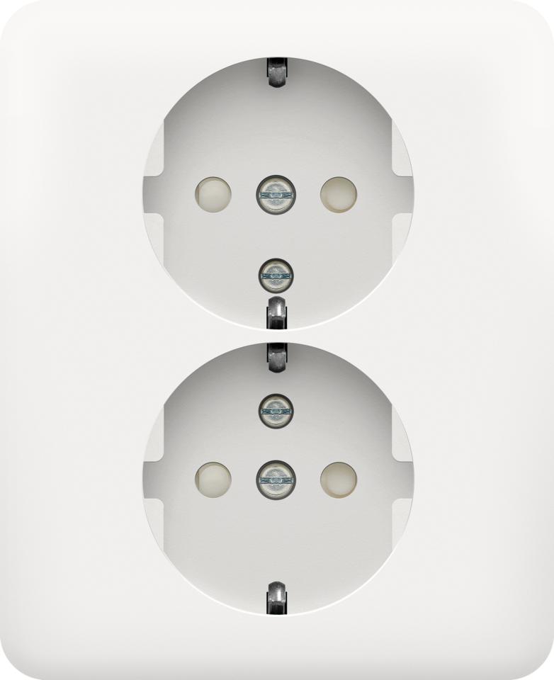 Niko Wall Outlet Box (WCD Switchgear) (European Socket) - 101-67865