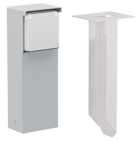 Niko Nieuw Hydro Licht/krachtzuil (Europese Stekkerdoos) - 700-36815