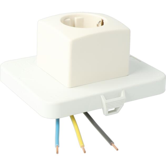 Attema Cable-mate Tapa Para Caja De Montaje En Superficie Pared/Techo - AT2253