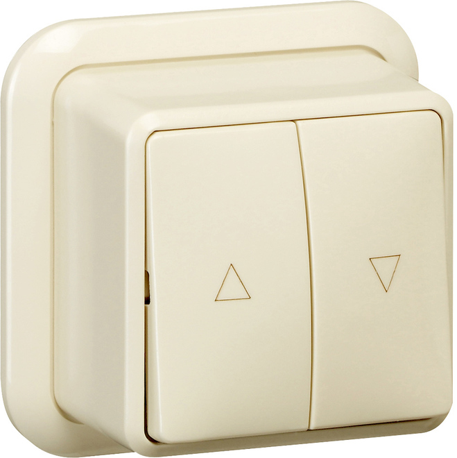 Gira Surface-Mounted Blind Switch - 015910