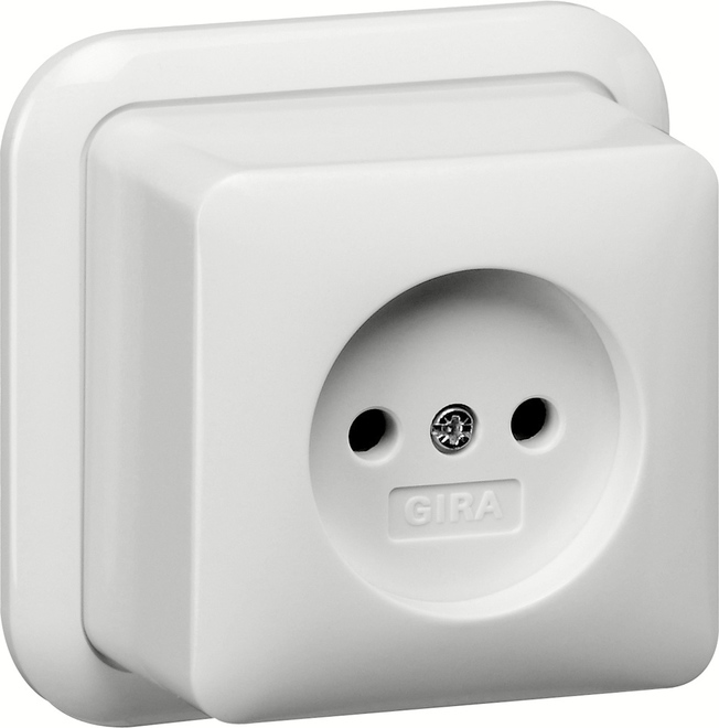 Gira Flush-Mounted Socket Outlet (WCD Switchgear) - 047011