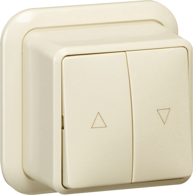 Gira Surface-Mounted Blind Switch - 015810