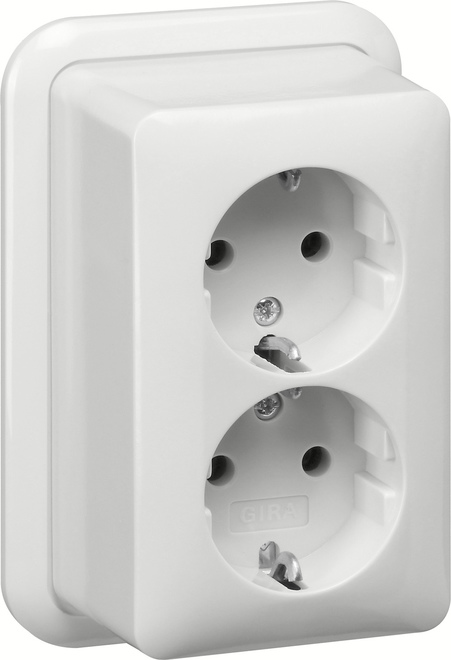 Gira Flush-Mounted Socket Outlet (WCD Switchgear) - 078011