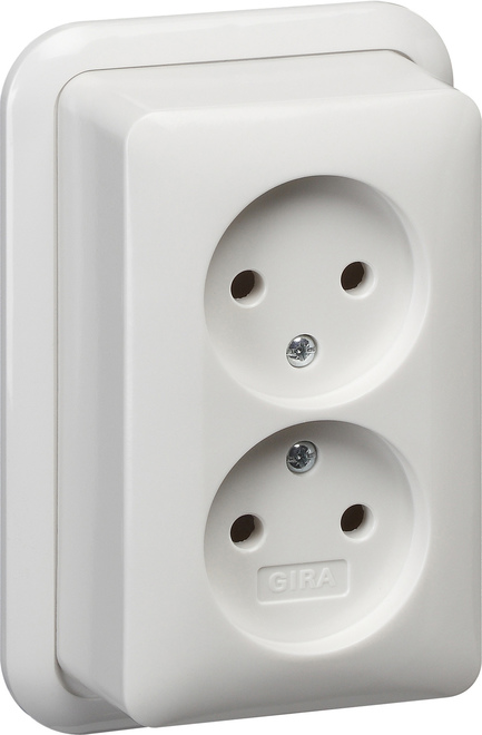 Gira Flush-Mounted Socket Outlet (WCD Switchgear) - 079111