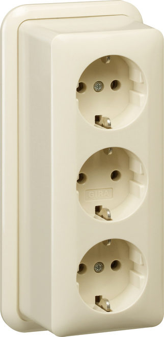 Gira Flush-Mounted Socket Outlet (WCD Switchgear) - 078910