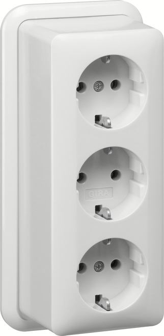 Gira Flush-Mounted Socket Outlet (WCD Switchgear) - 078911