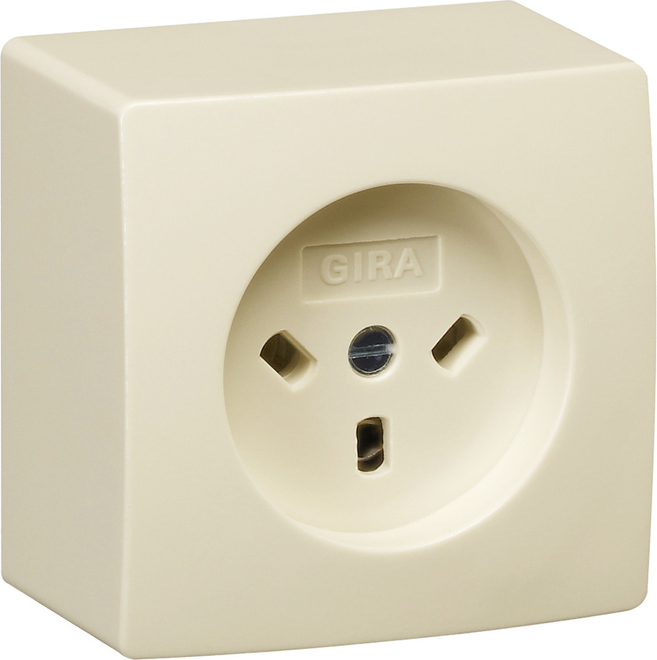 Gira Flush-Mounted Socket Outlet (WCD Switchgear) - 047910