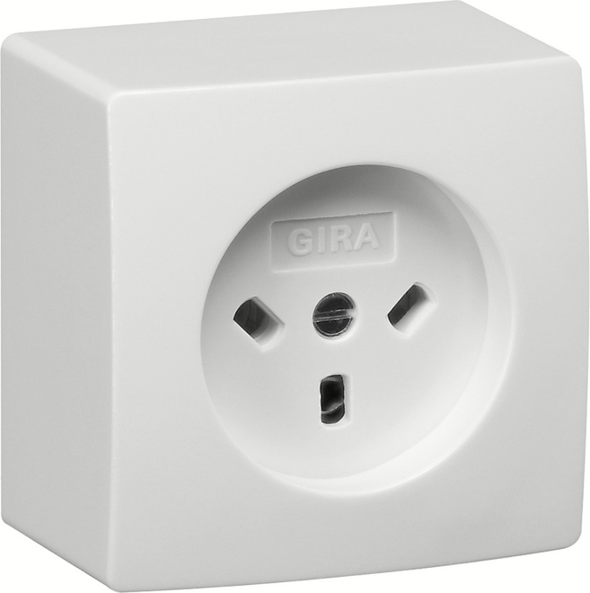 Gira Flush-Mounted Socket Outlet (WCD Switchgear) - 047911