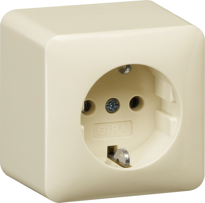 Gira Flush-Mounted Socket Outlet (WCD Switchgear) - 044012