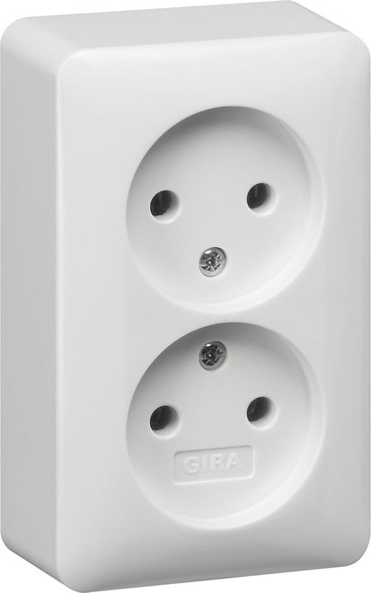 Gira Flush-Mounted Socket Outlet (WCD Switchgear) - 079114