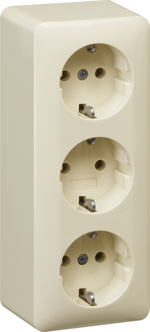 Gira Flush-Mounted Socket Outlet (WCD Switchgear) - 078912