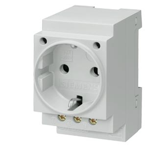 Siemens Wall Outlet (WCD Switchgear) (European Socket) - 5TE6800
