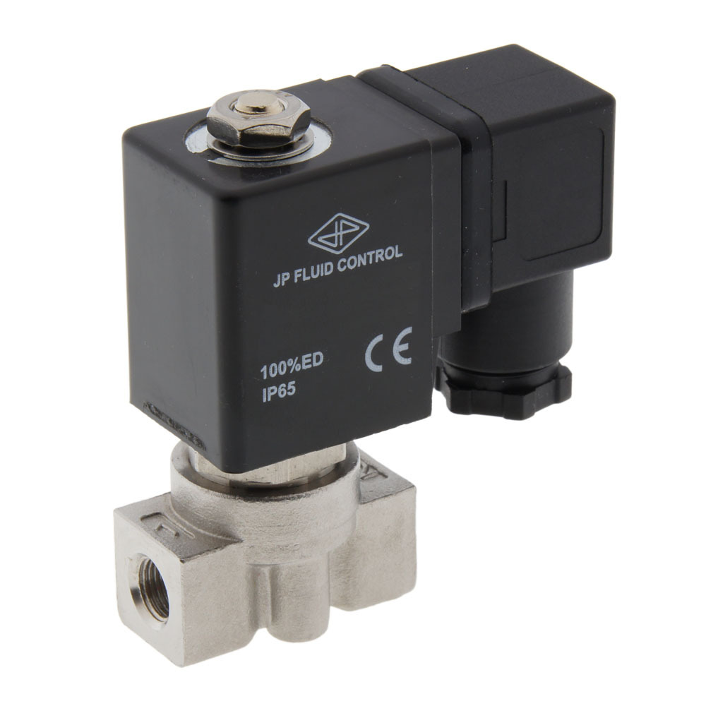 Solenoid Valve ST-DA 1/8'' stainless steel EPDM 0-13bar 120V AC