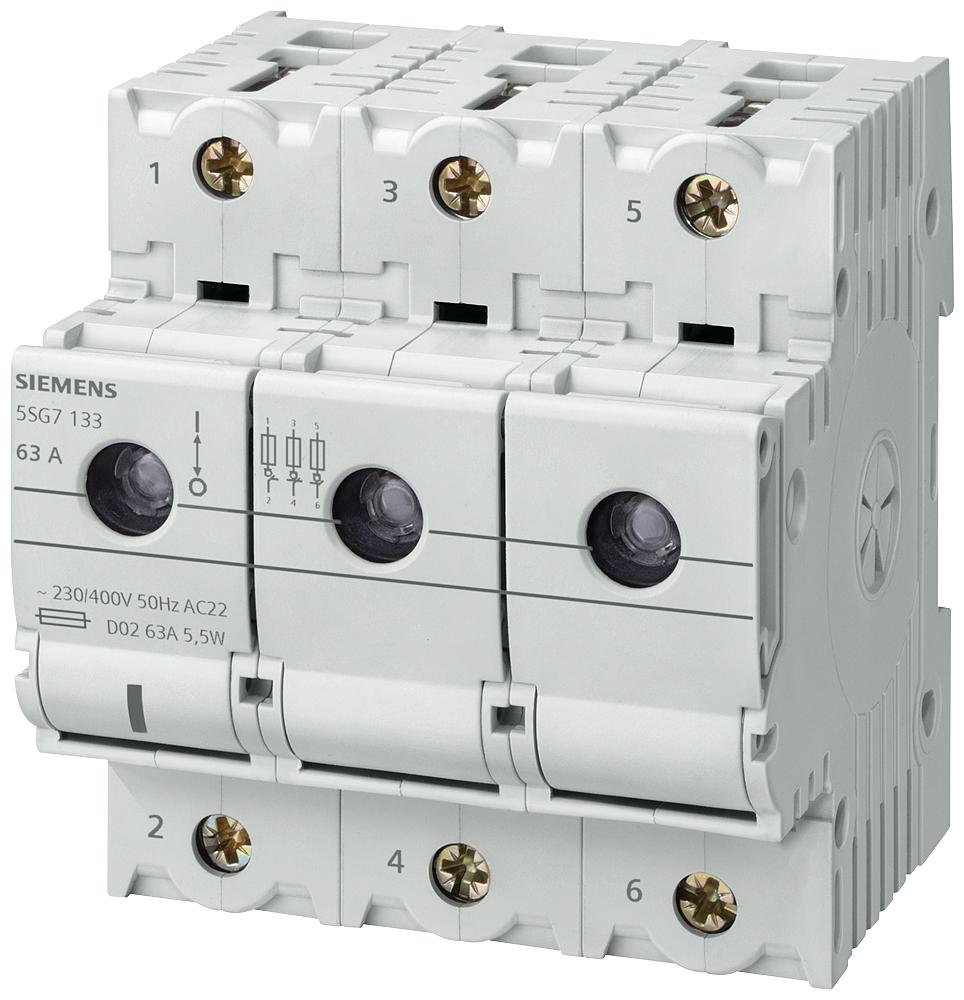 Separador De Carga De Cartuchos Siemens 5SG7 NEOZED - 5SG7163